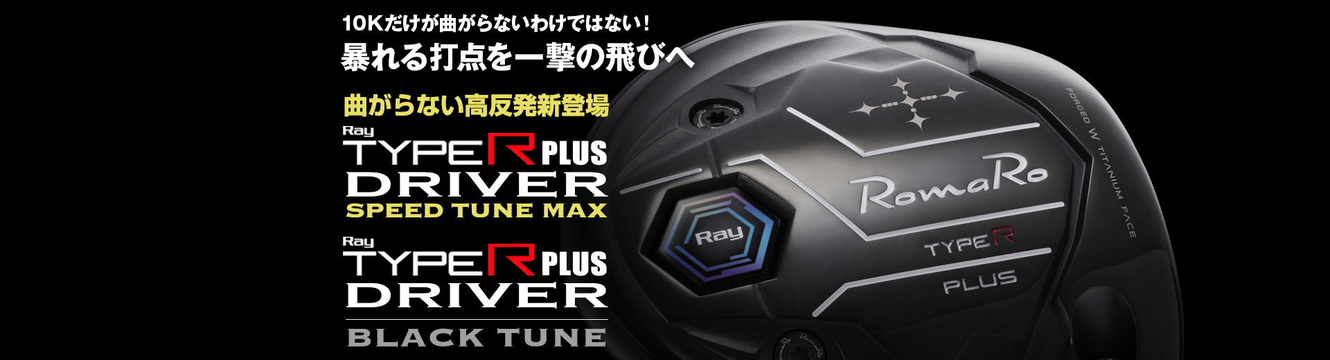 Ray TYPE R PLUS DRIVER | ロマロオフィシャルサイト