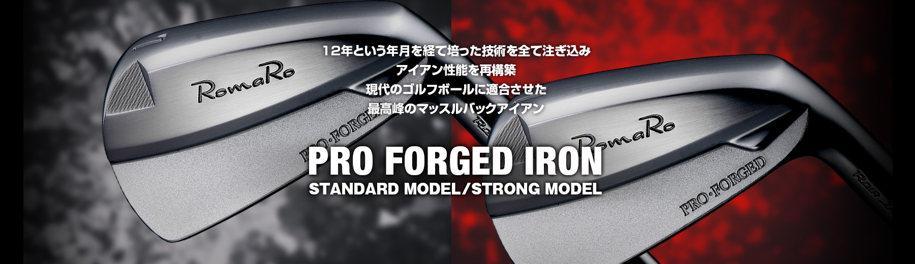 PRO FORGED IRON | ロマロオフィシャルサイト